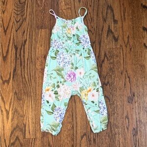 Posh Peanut Floral Jumpsuit